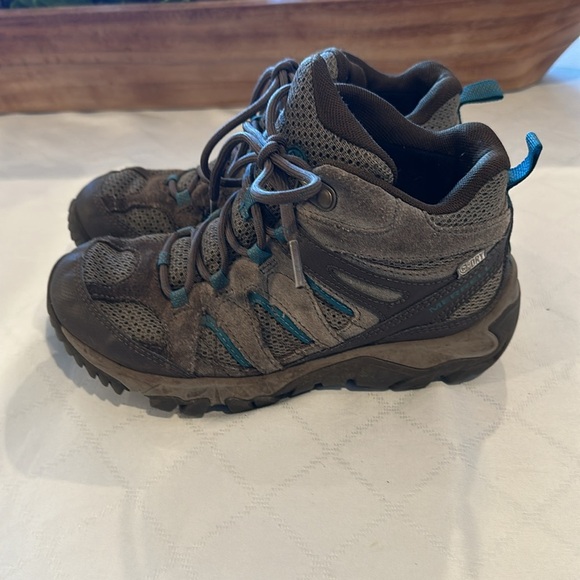 MERRELL WOMENS BOULDER J09526 HIKING BOOTS‎ SIZE 5 - Picture 4 of 8